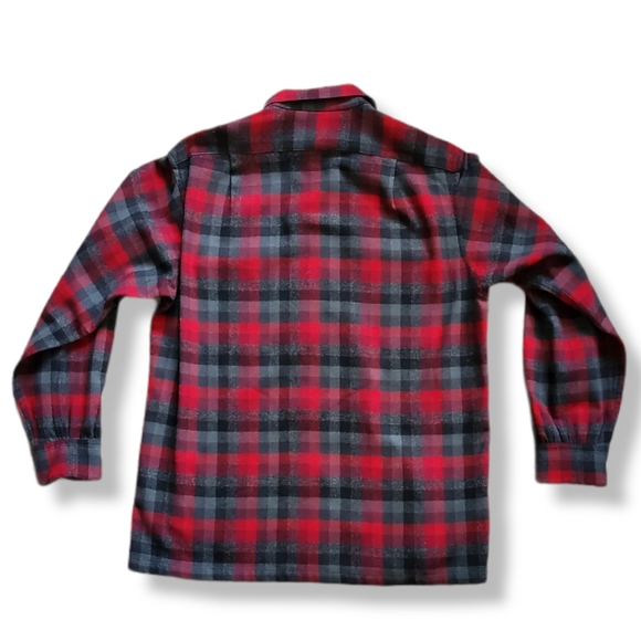 70s Pendelton Wool Plaid - Picture 2 of 3